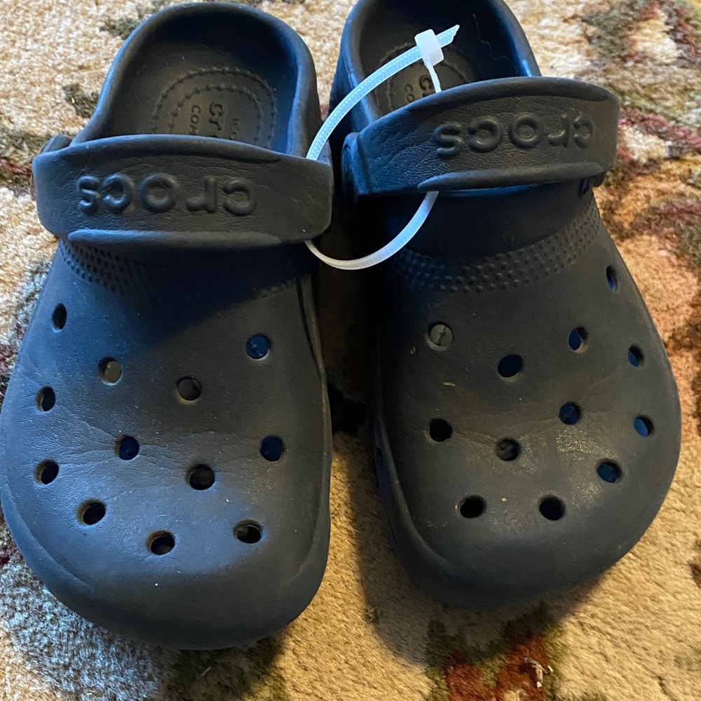 CROCS Kids' Dark Blue Clogs child 10